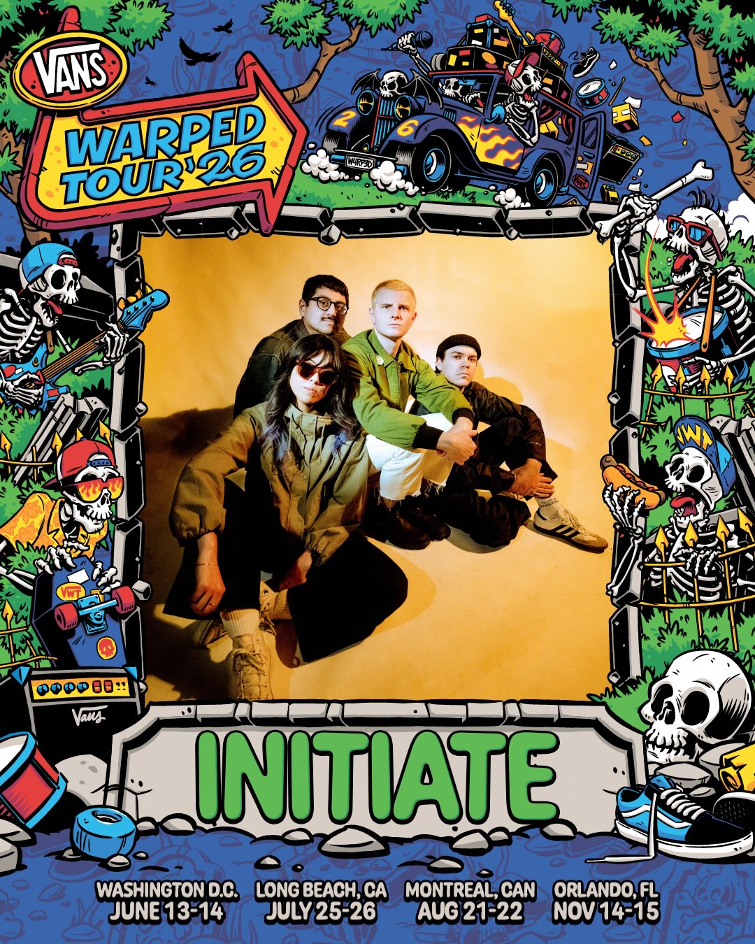 Initiate Tour Poster 2026